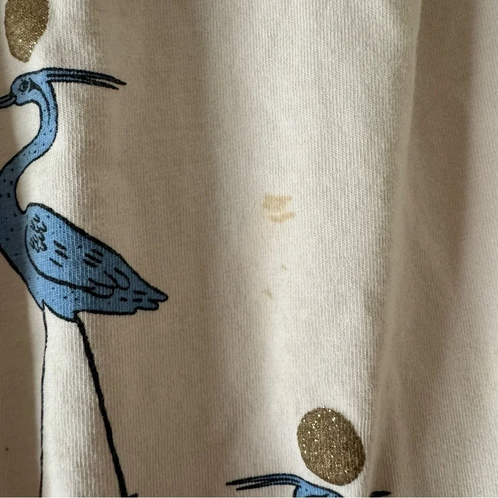 Tea collection blue heron tassel dress